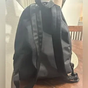 Marc Jacobs Full Sized BackPack with authentication envelope. Marc Jacobs - Logo detail nylon backpack blue - The Corner main image 3